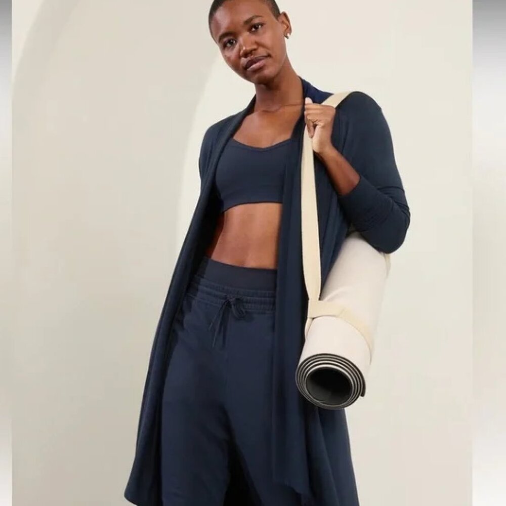 Athleta | Wrap | Pranayama Long Wrap | Navy - Picture 11 of 11